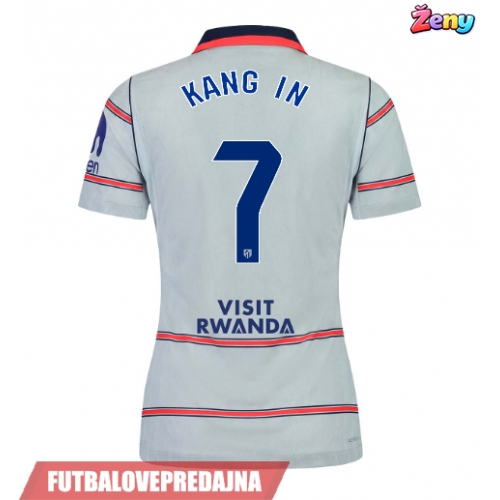 Lacne Ženy Futbalové dres Atletico Madrid Lee Kang-in #7 2026-27 Krátky Rukáv - Tretina